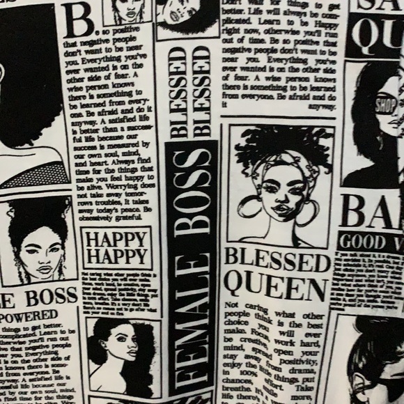 Vibe N - Black and White Top - NWOT - Picture 5 of 10